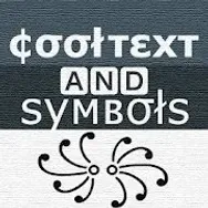 Cool Text and Symbols