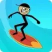 Stickman Surfer